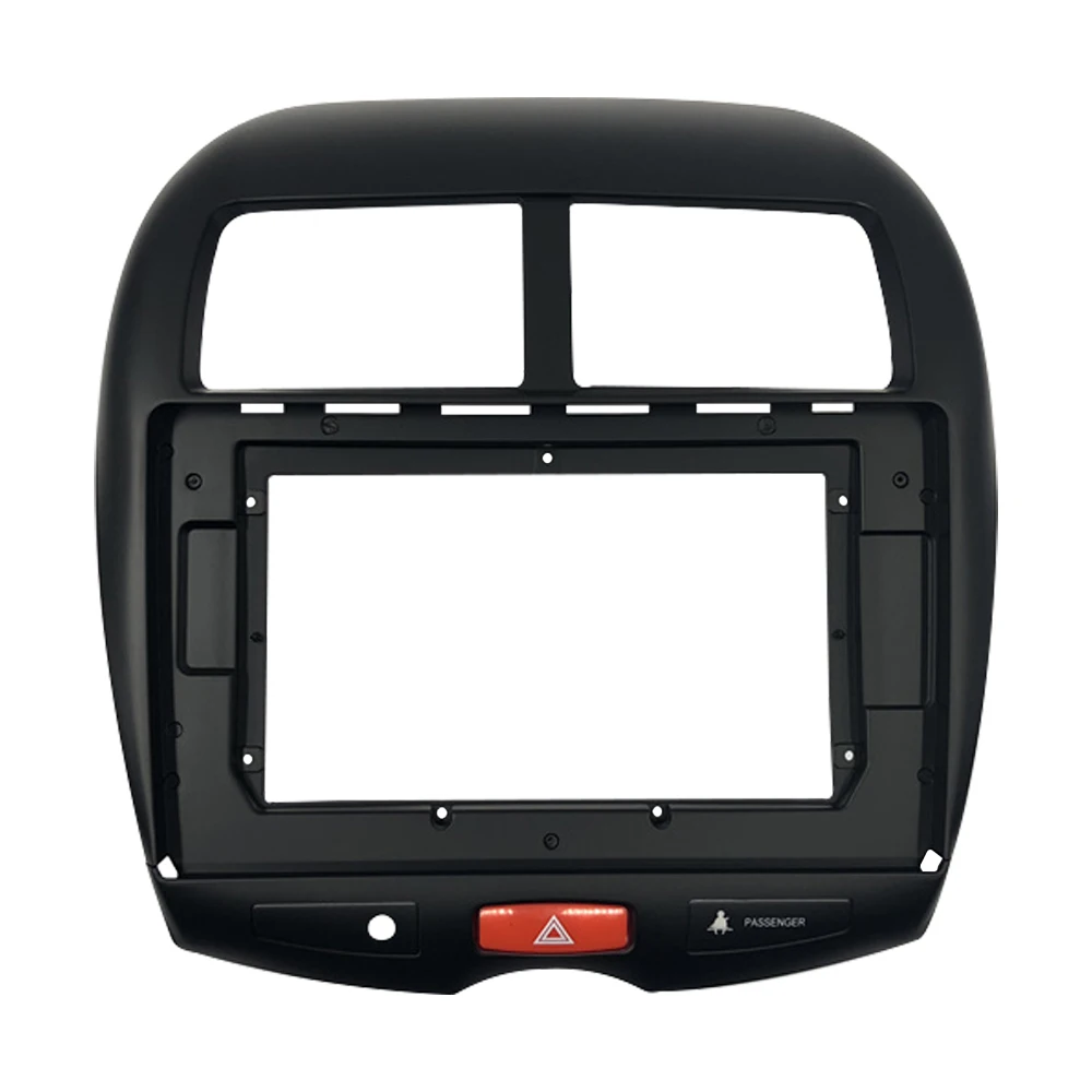 2 Din Car Radio Fascia For Mitsubishi ASX RVR Outlander 2010 - 2016 Sport Auto Stereo Install Dash Panel Mounting Trim Frame Kit