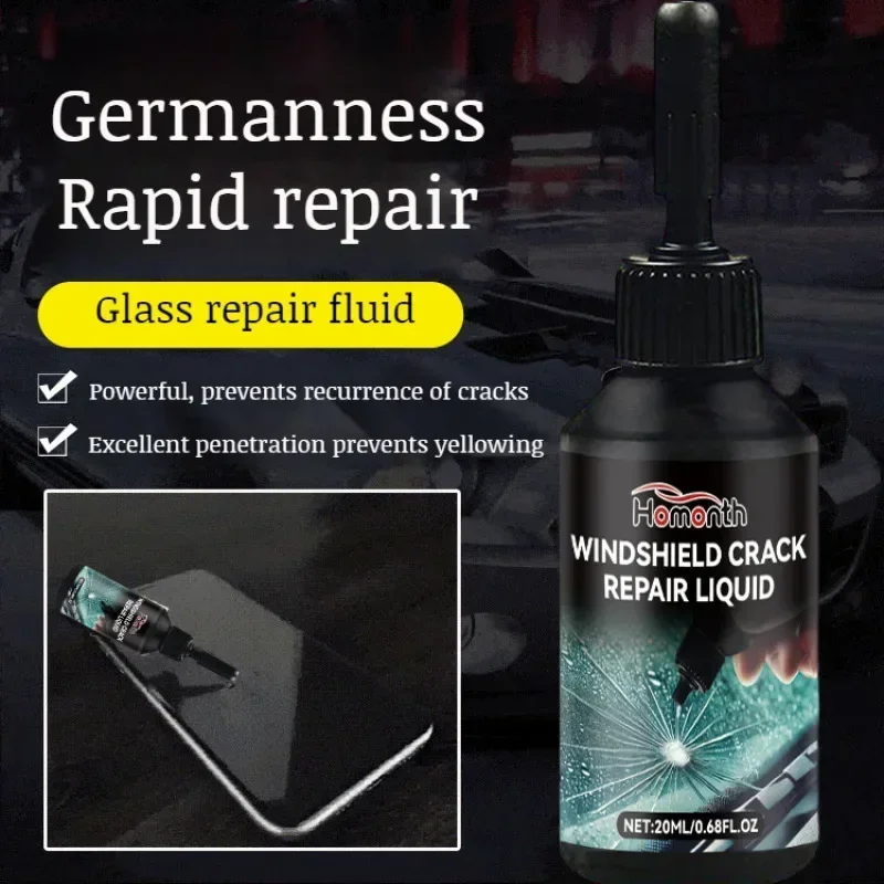 Car Glass Repair Fluid Windshield Crack Repair Kit Window Nano Repair Tool Auto Windscreen Scratch Crack Restore Fluid