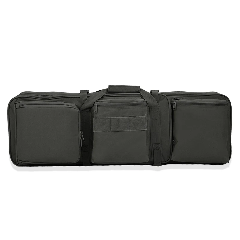 Borsa da tiro per fucile da campeggio militare Borsa da tiro per fucile Paintball Tracolla da pesca Caccia Custodia tattica Zaino Borsa per pistola da 85 cm