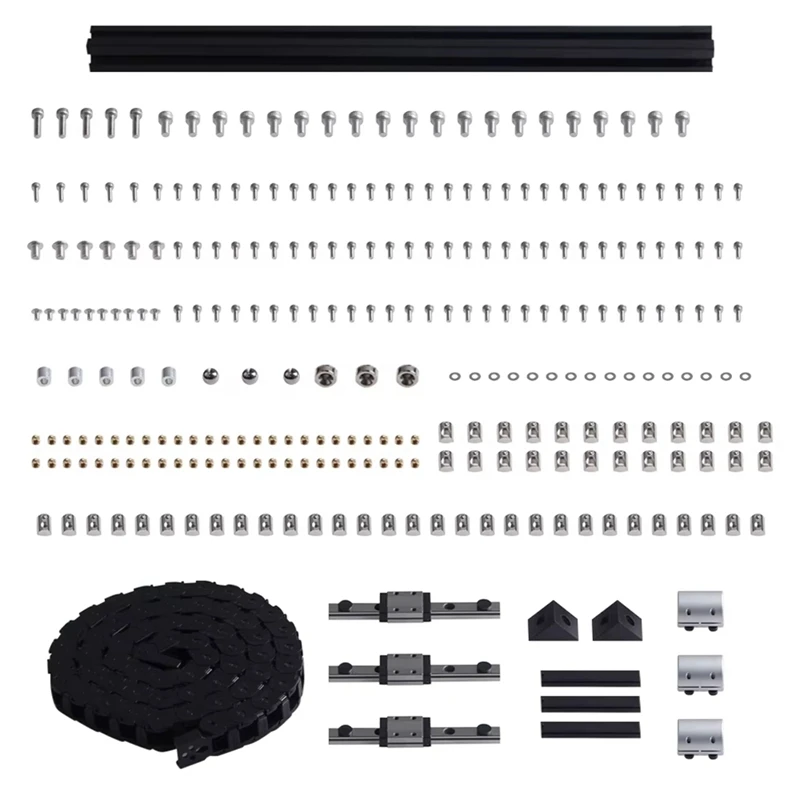 

AA86 Zero G Hydra Pro 3 Point Conversion Hardware Kit For Ender 5 Pro With High Quality Chains & Rail 3D Printer Parts