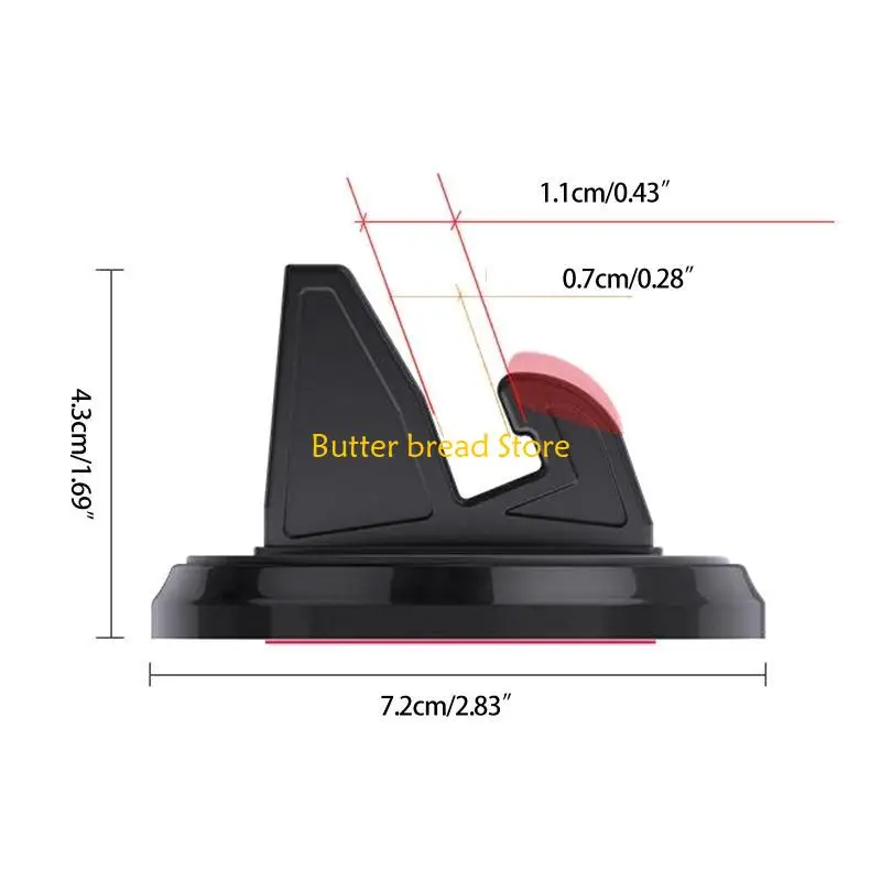 W89C Car Phone Dashboard Mount for Office Room Bedroom Room 360 ° قاعدة دوارة #6