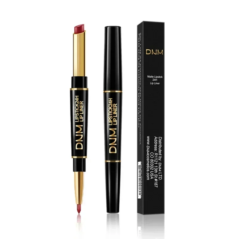 

Durable waterproof lusterless lipstick pencil moisturizing lipstick lipliner cosmetics