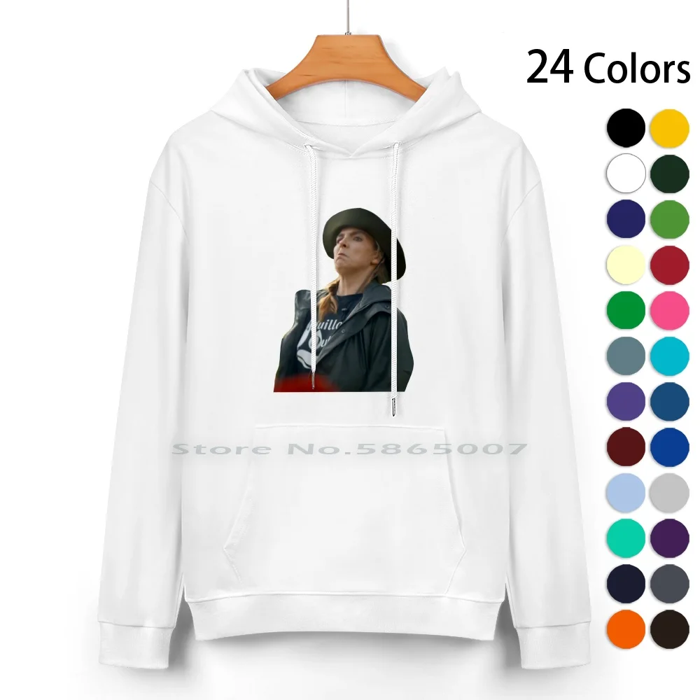 

Villanelle Pure Cotton Hoodie Sweater 24 Colors Villanelle Killing Eve Jodie Comer Sandra Oh Eve Polastri Villaneve 100% Cotton