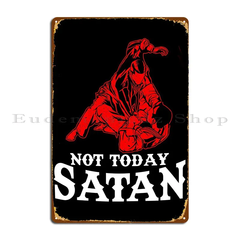 Jiu Jistu Martial Arts Gif Metal Plaque Design Wall Club Customize Designing Tin Sign Poster