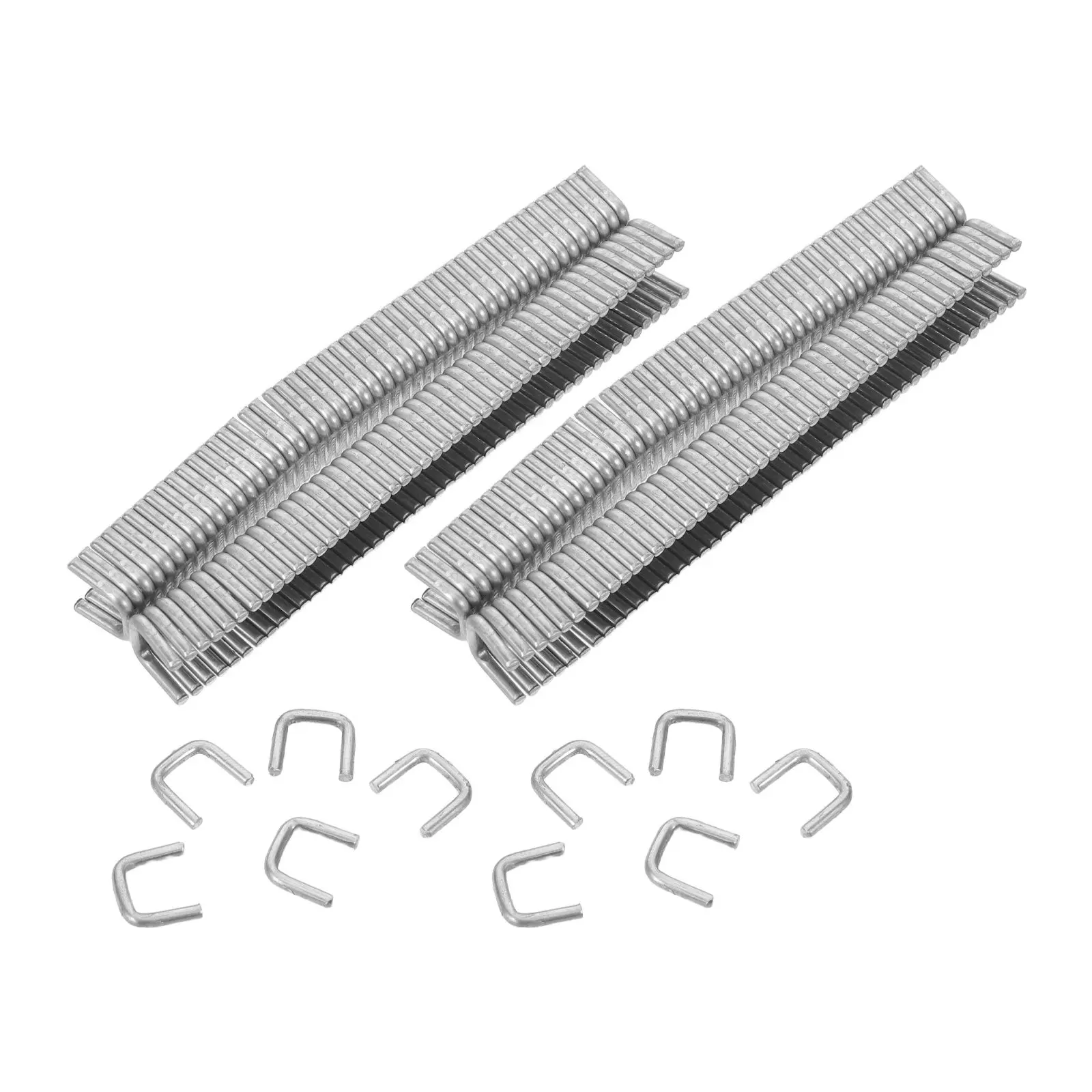 4400Pcs Aluminum U Clips Sausage Sealing Manual Clip Machine Sausage Packaging Meat Fastening Tool for Food Processing