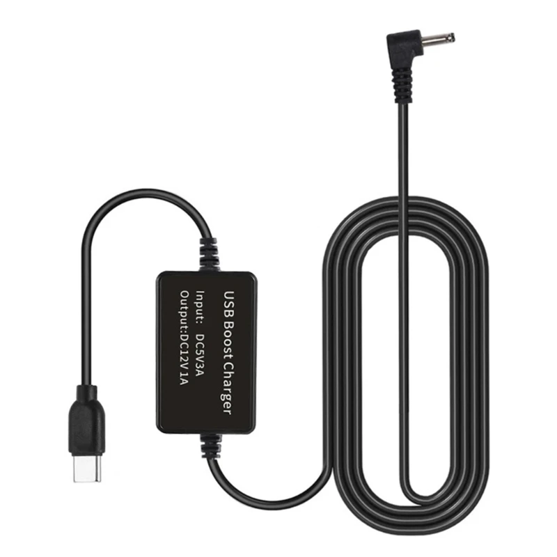 2025 New USB C To 12V Converters Cable 3.5X1.35Mm Tip For Electronic Devices Like DashCam Router Fan 155Cm Length
