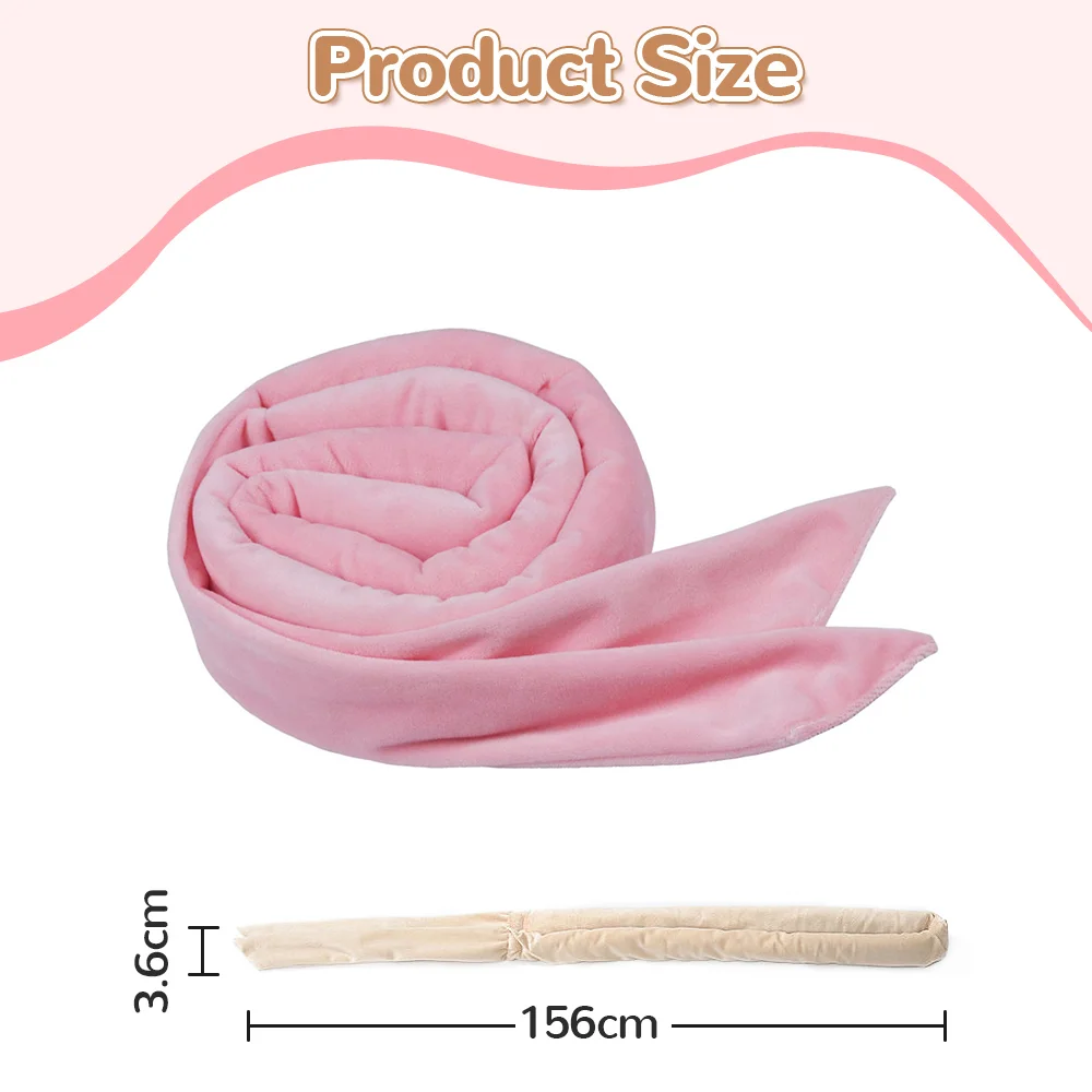 Heatless Curling Rod Headband Lazy Hair Curler Wave Formers Sleeping Soft Curl Bar No Heat Curls Long Short Hair Styling Tools