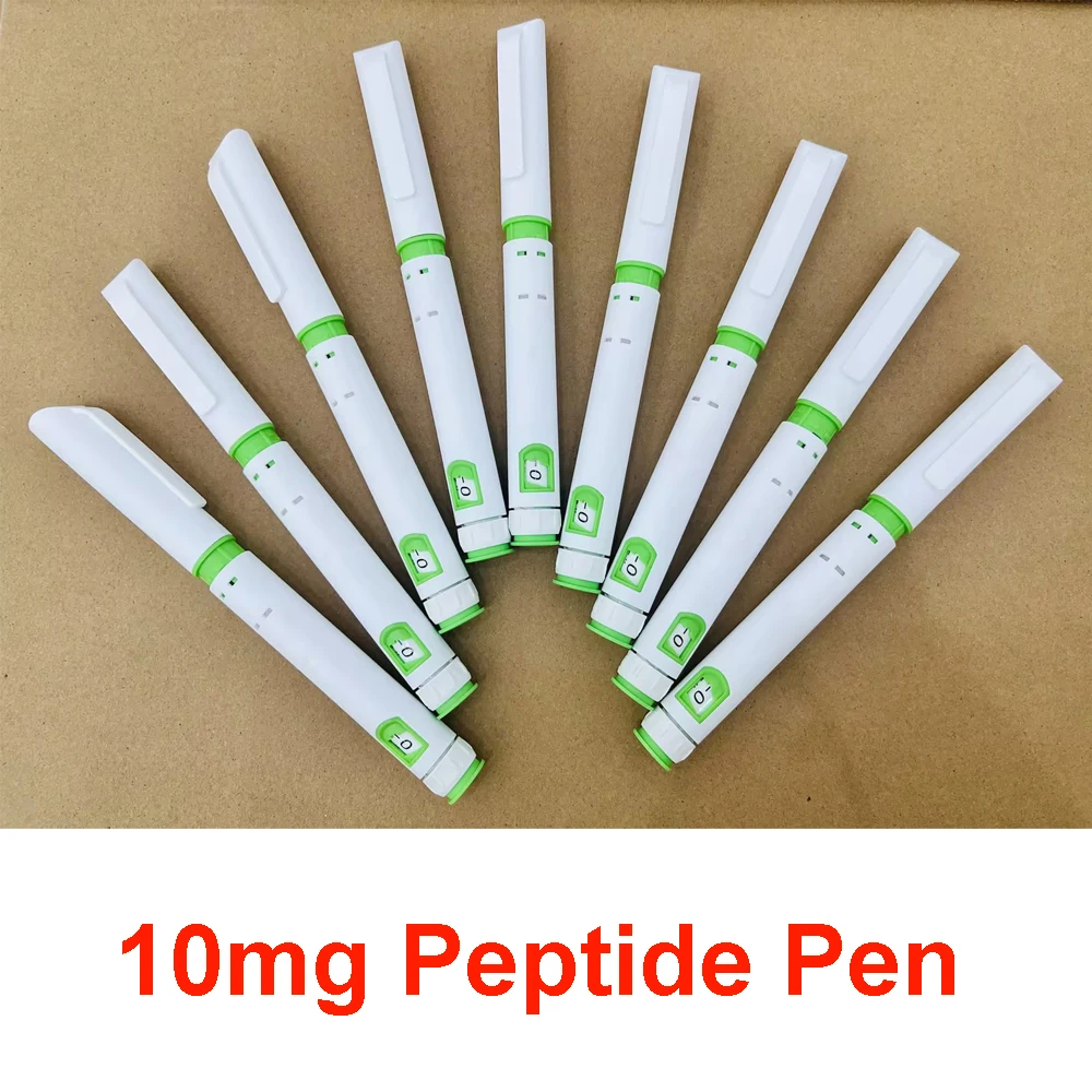 Recommand 0.75ml Peptide Pen 10mg Disposable Injection Pen 60IU Adjustable dosage Pen Shell for 3ml Glass Cartridge Liquid