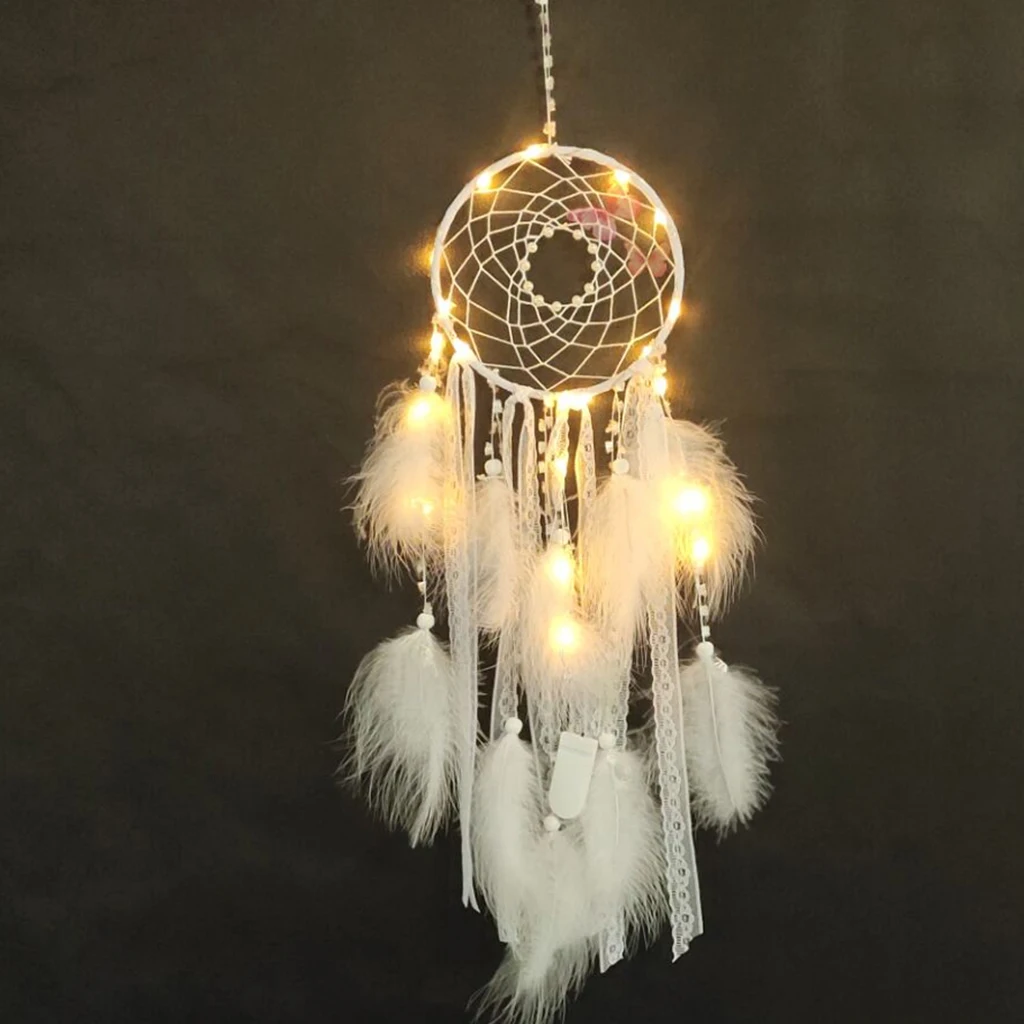 Dream Catcher with Feathers Hanging Home Room Decorations 25.6inch Long