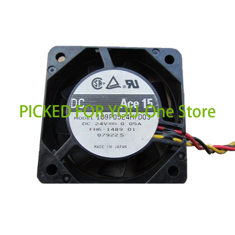 

Original 5015 24V 0.05A 109P0524H7D03 Industrial Control Inverter Cooling Fan