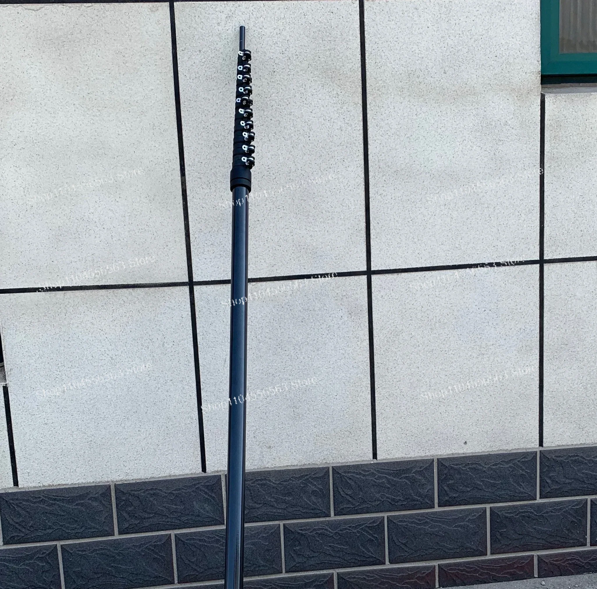 15m 18 Ft Carbon Fiber Telescopic Pole for Window Cleaning & Betel Nut Picking, High Reach Portable Tool