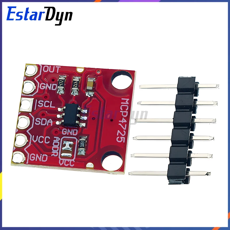 Estardyn MCP4725 12Bit I2C DAC Digital Converter Module Digital To Analong EEPROM Development Board For 2.7V-5.5V