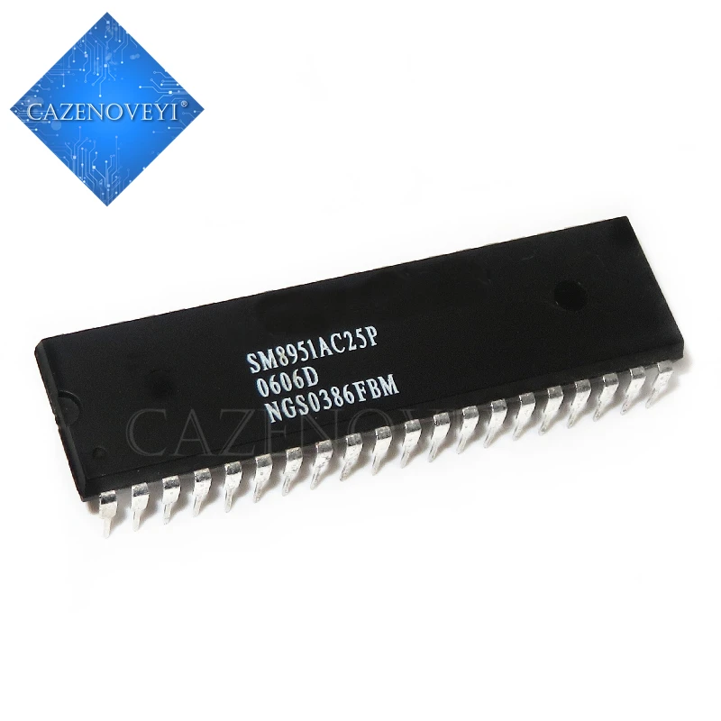 

1pcs/lot SM8951AC25PP SM8951AC25P SM8951A DIP-40 In Stock