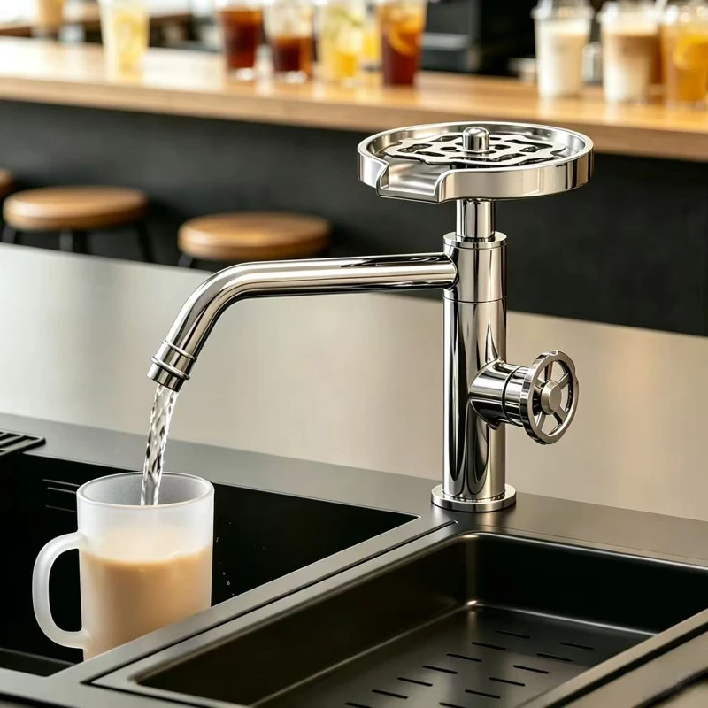 Multifunctional Basin Faucets Wear Resistant Bathroom Faucet Automatic Bottle Washer Rust Proof Bath Fixtures Kitchen Faucets