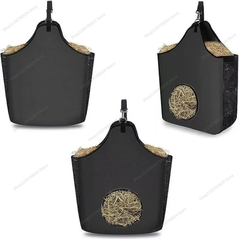 For horse hay bags Cattle sheep hay bags Slow feeding Convenient horse straw  Horse grass  Forage
