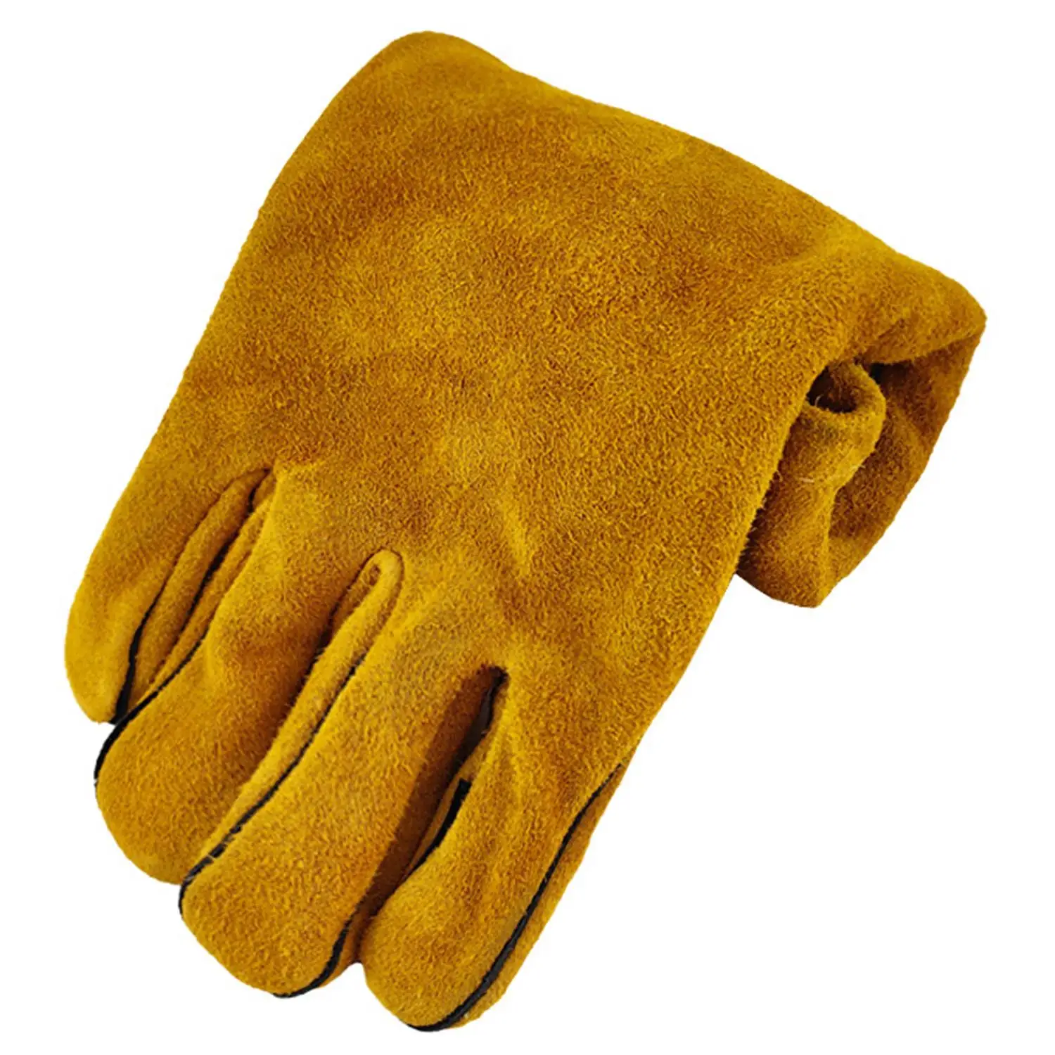 Welding Gloves Good Sweat Absorption and Heat Insulation Welding Gloves Welder Fireplace Stove Glove Baking Grill Gloves