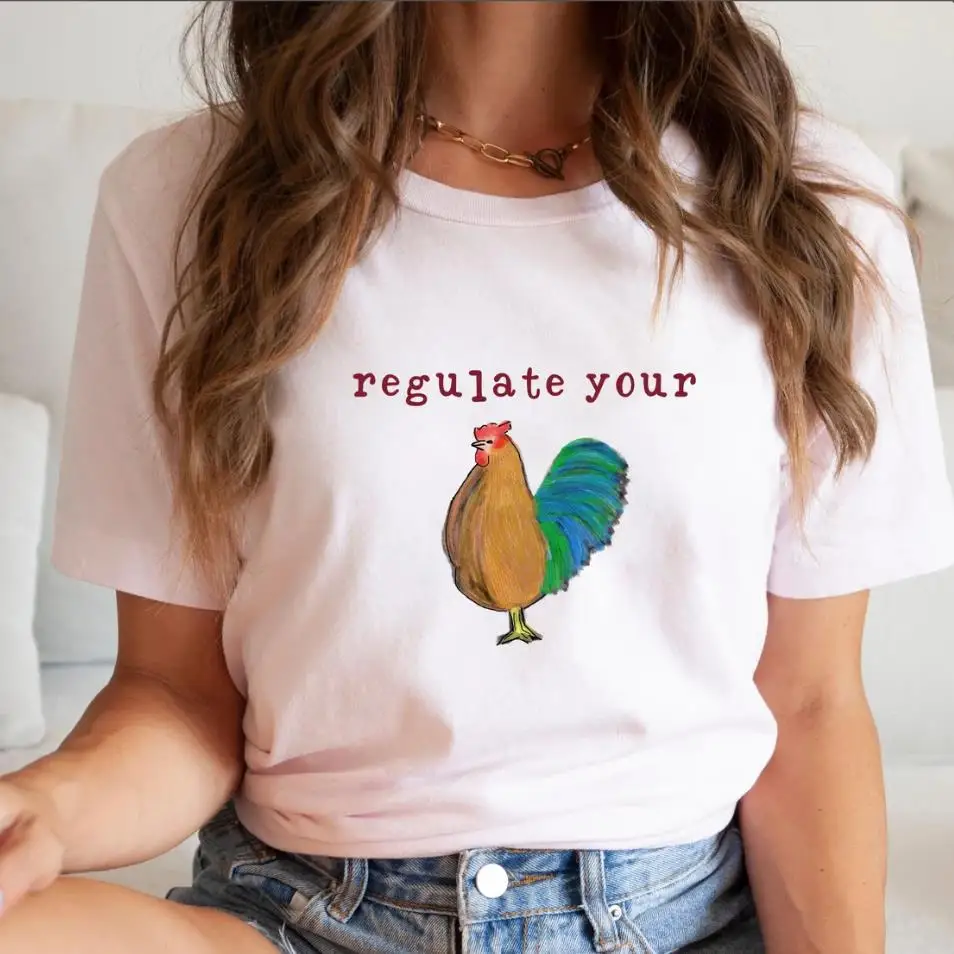 Regulate Your C*ck Shirt Women Roe V Wade Shirt Reproductive Women's Rights Tee Abortion-Rights Feminism Shirt Funny Graphic Tee