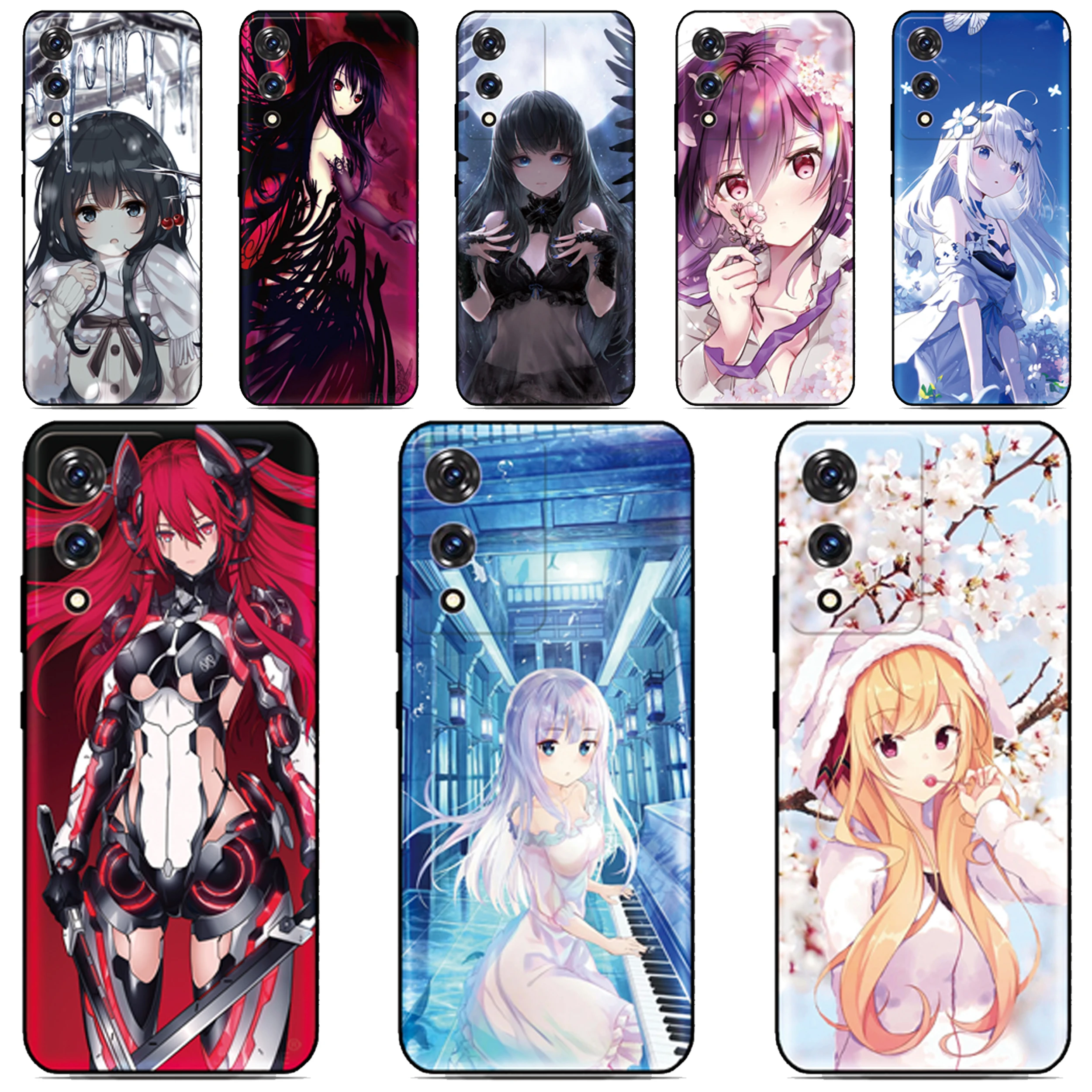 

Anime Fairy Phone Case For Realme C85 15 Pro 5G C75 C51 C53 C63 C65 C67 C31 C30 C35 C55 C33 4G C21 C12 Reno 8T 10 8 7 Cover