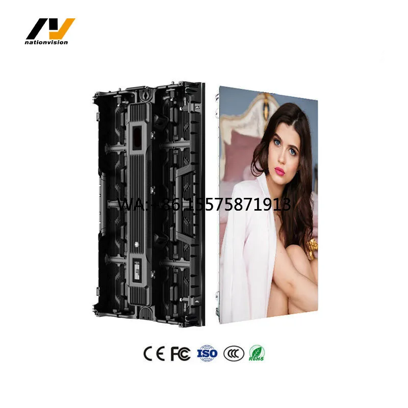

P2.6-P4.8 LED Rental Advertising Display for Conference Stage Video Studio & Trade Shows-Outdoor IP65 Rated 1 Year Warranty