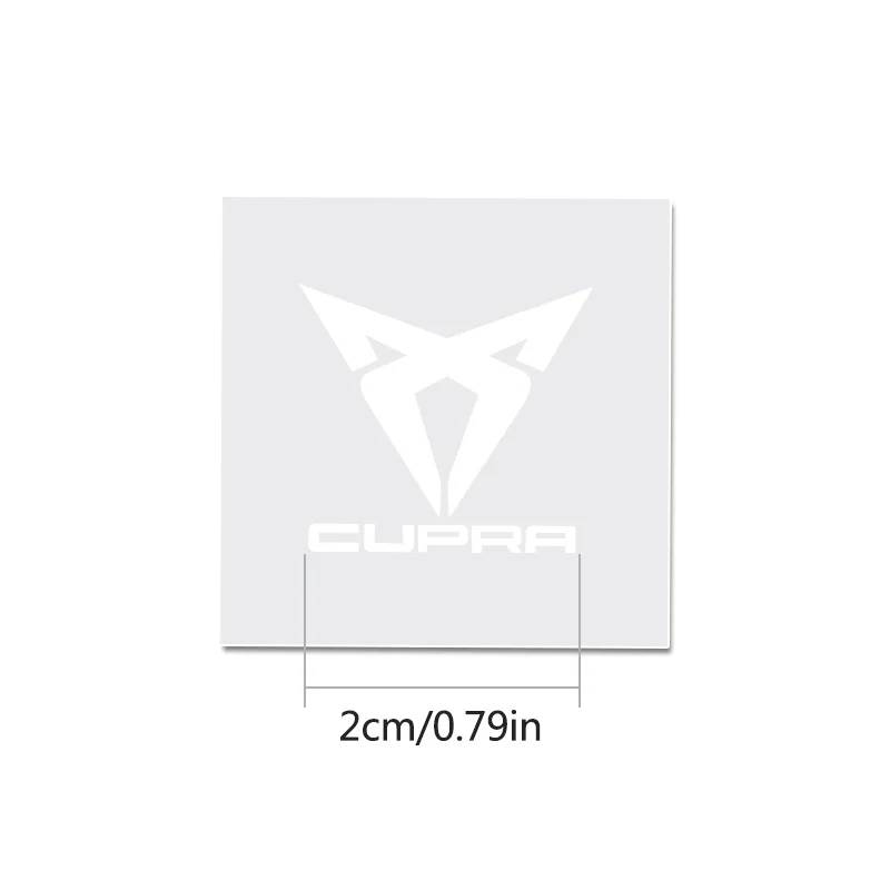 5/10pcs Car Metal Emblem Stickers Decor Decals Accessories For SEAT Cupra FR Leon Arosa Tolendo Exeo Raval valve core Keychain - view 3
