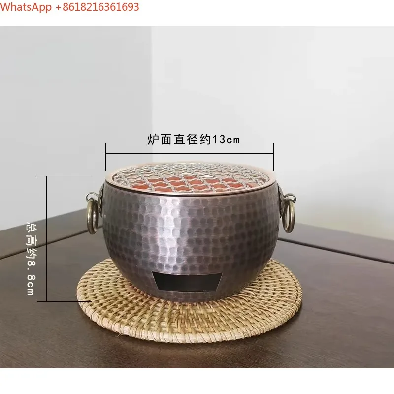 Limited Offer Handmade Warm Tea Charcoal Stove Household Outdoor Heating Stove Warm Tea Stove