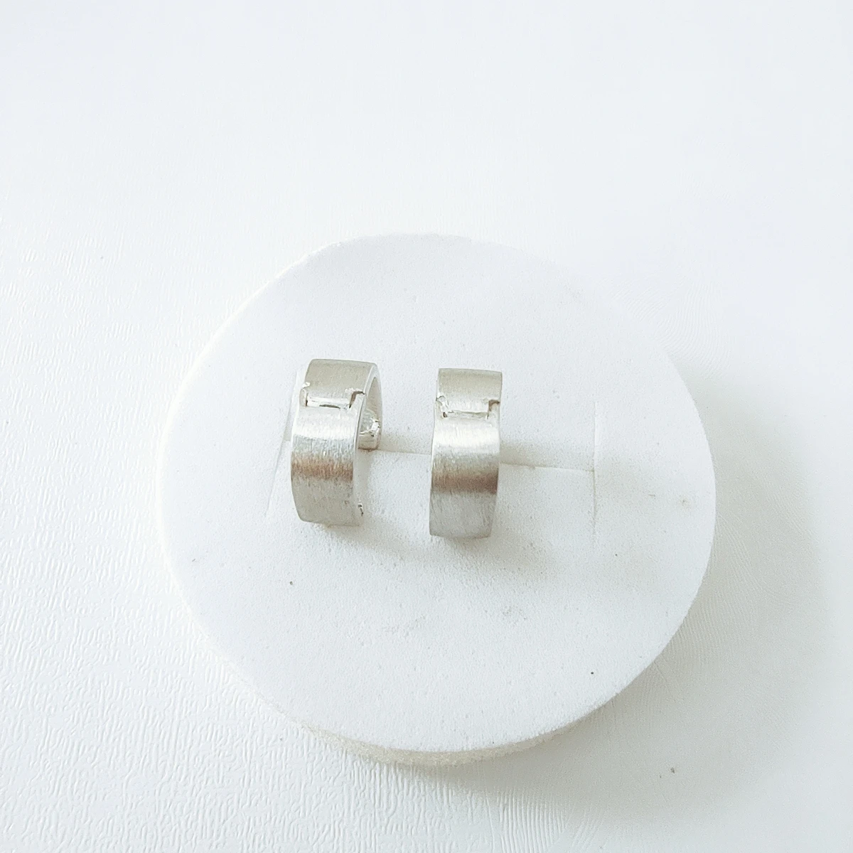 

KJJEAXCMY Brand Boutique Jewelry 925 Sterling Silver Women's Ear Buckle Clip Brushed Vintage Girl Birthday Gift Christmas