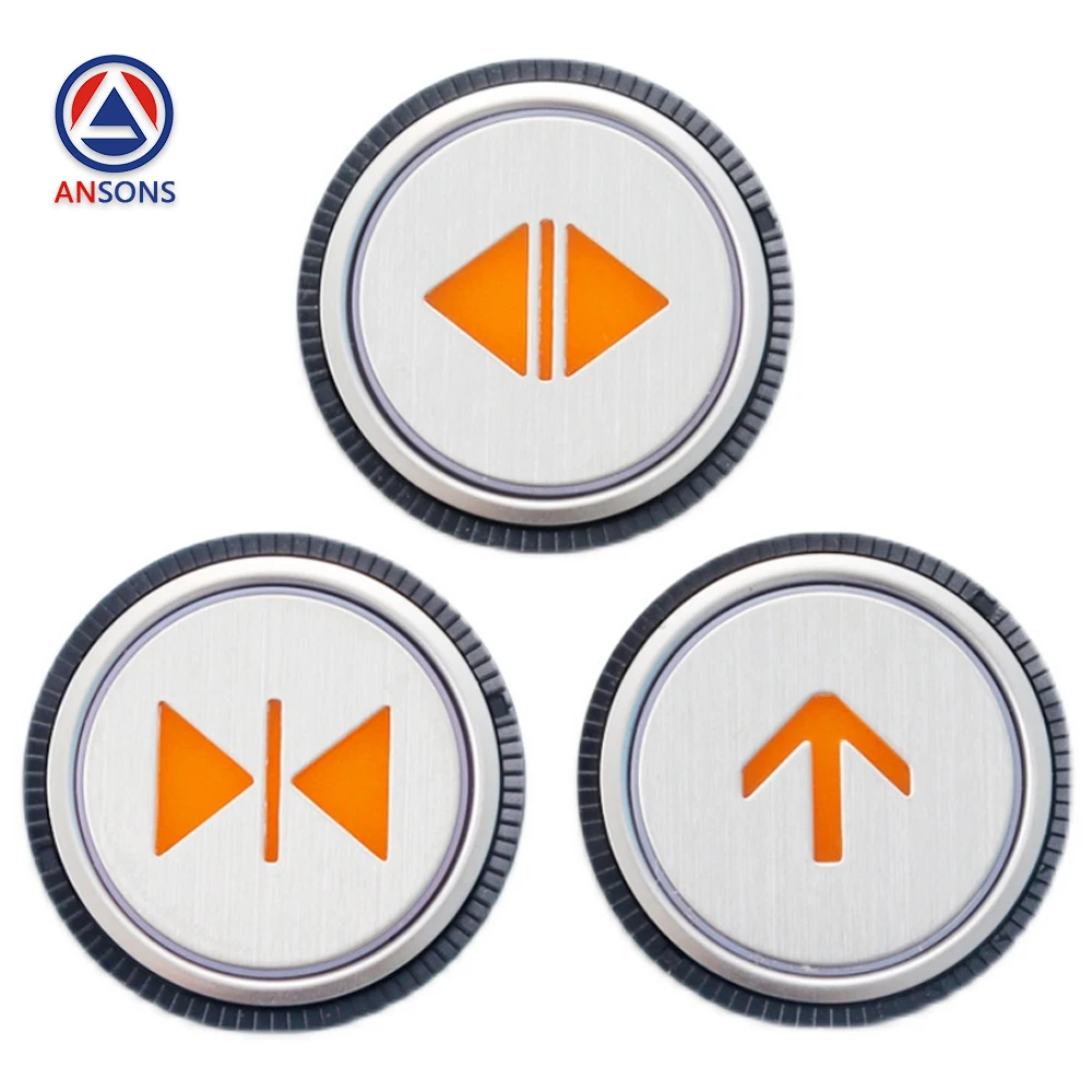 

TL-MO ML-MO WL-MO Hitachi Elevator Push Button COP LOP HOP Circular Button Orange Light Ansons Elevator Spare Parts