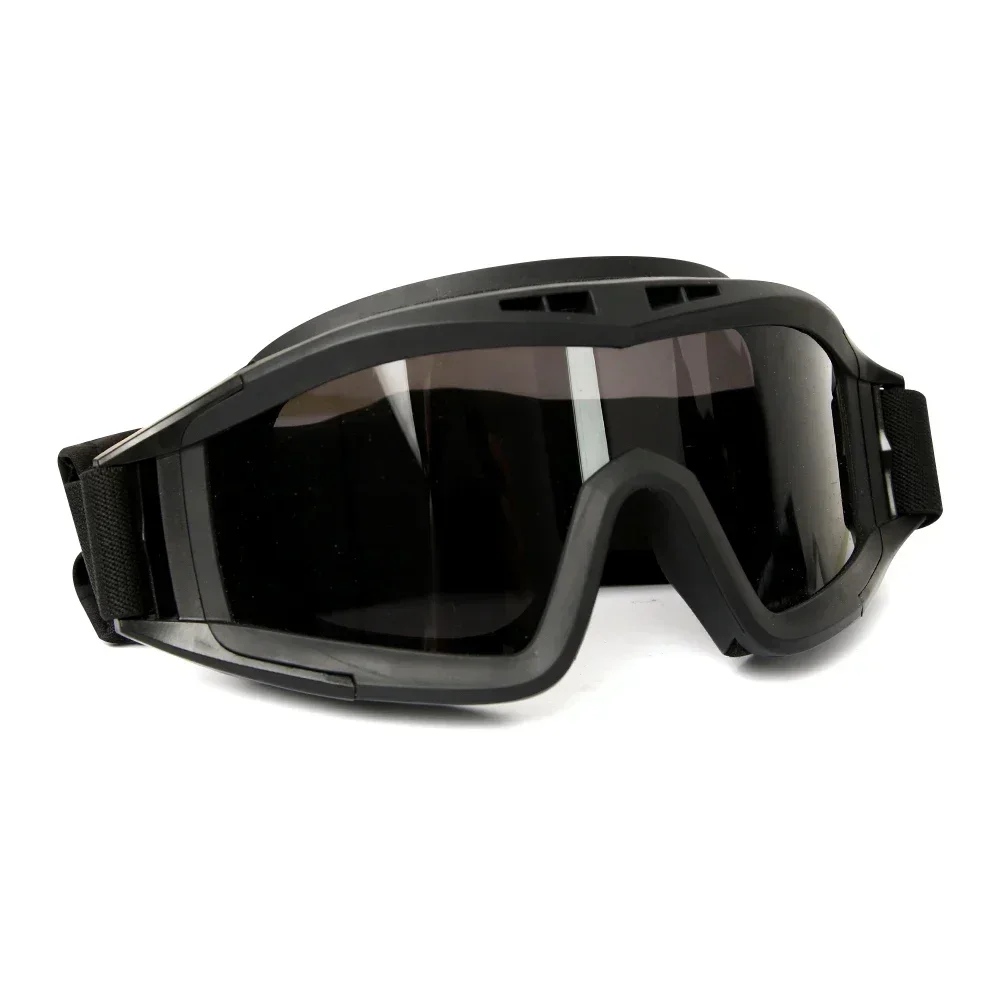 Neue Airsoft Taktische Schutzbrille 3 Objektiv Winddicht Staubdicht Schießen Motocross Motorrad Bergsteigen Gläser CS Sicheren Schutz