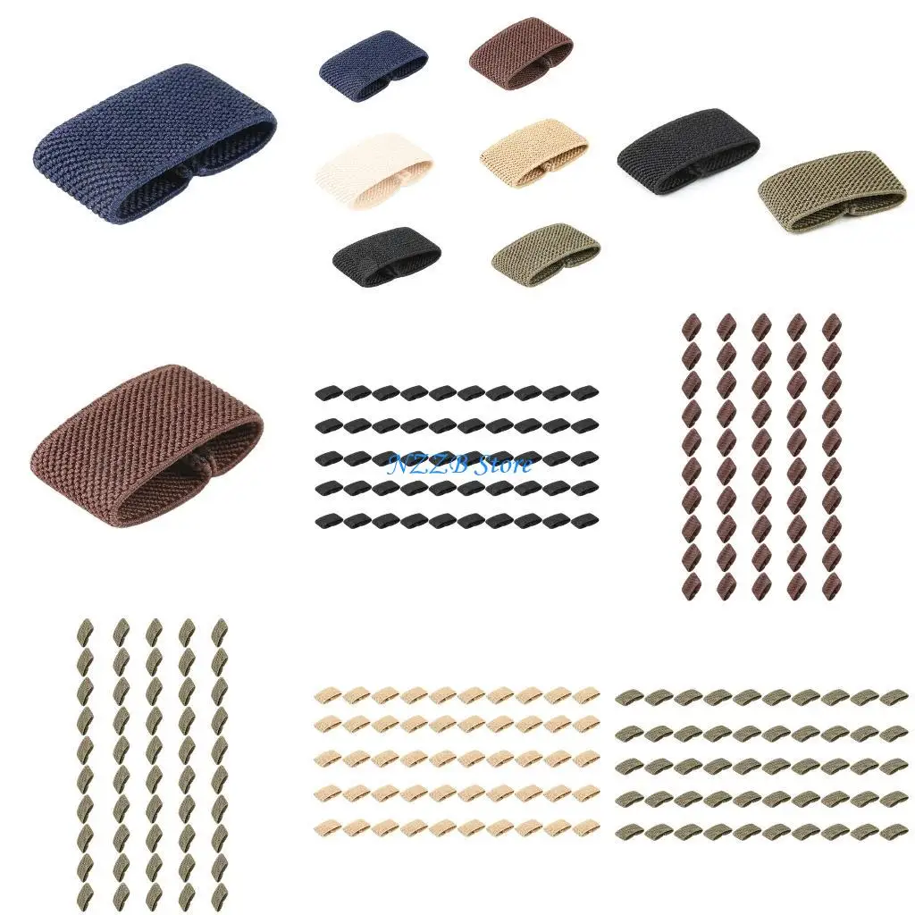 

T21F 50 шт. мужской держатель поясного ремня несколько цветов подростковый поясной ремень эластичный держатель ремня