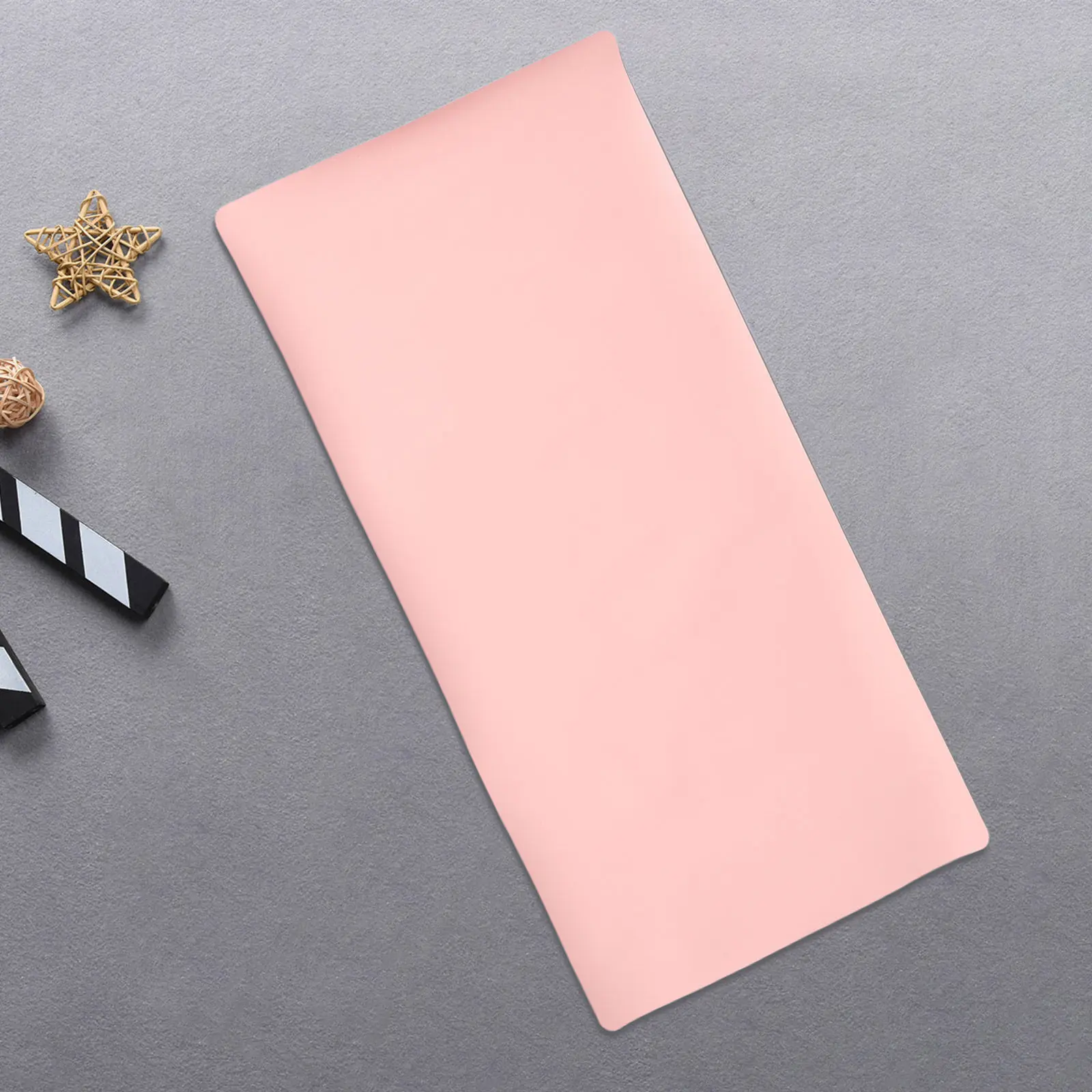 Vanity Desk Makeup Mat Waterproof Pink Dressing Table Pad Soft Non Slip Oil Resistant Desk Protector Makeup Station Cover