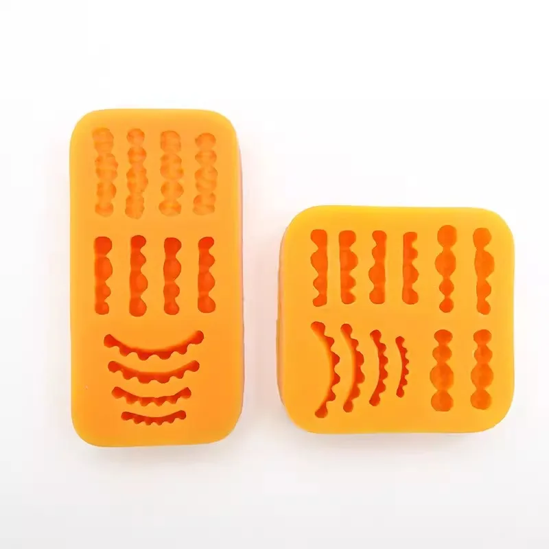 1Piece Dental Silicone Wax Tray for Denture Processing