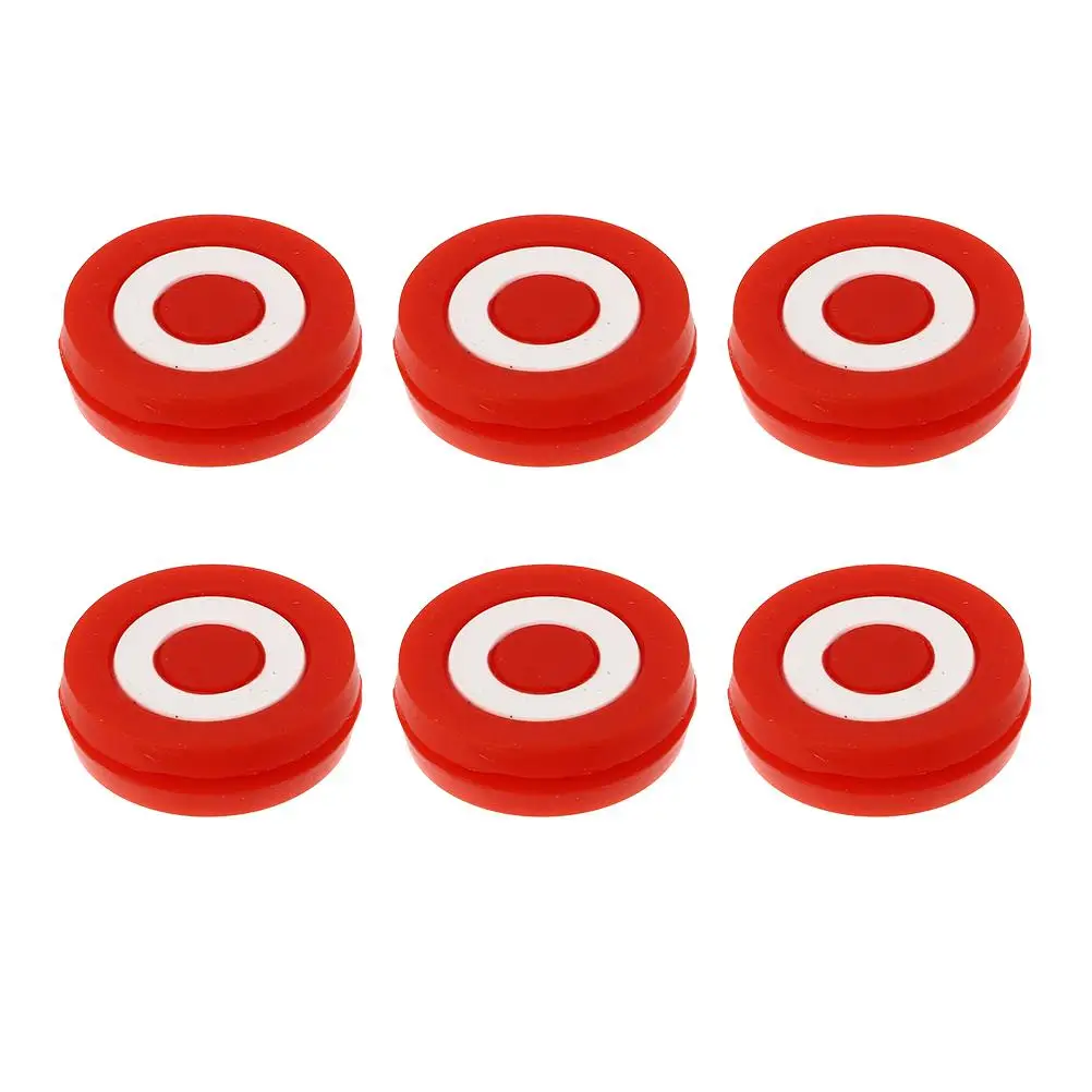 

6 Pcs Racket Dampeners Silicone Tennis Dampeners Accessories Silica Gel Vibration Reducer Tennis Supplies