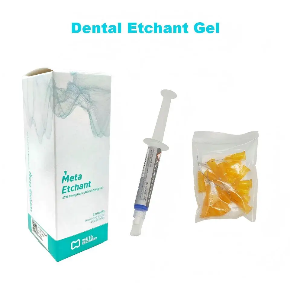 

Гель-этант для зубов Meta Dental, 3 шт., 37% фосфорная кислота, для подготовки дентина при реставрации композитом, для кондиционирования эмалевой поверхности