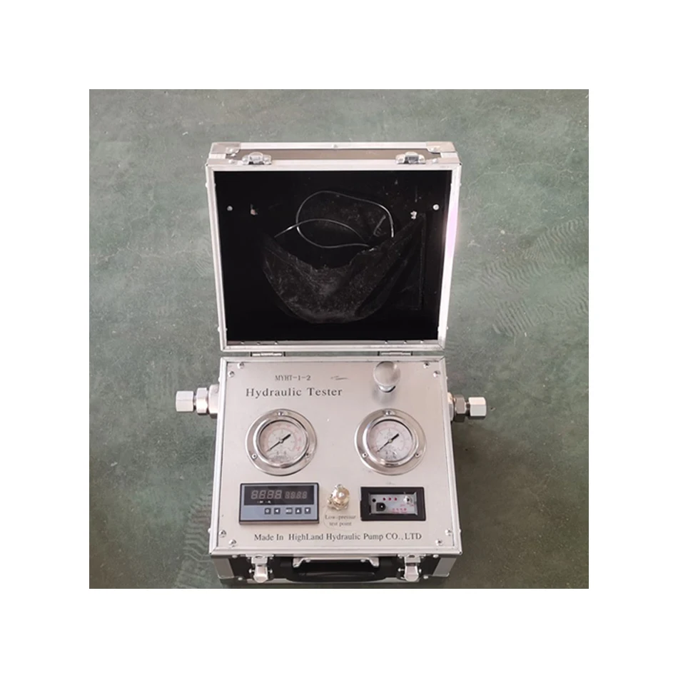 High performance digital hydraulic flow meter for testing pumps,pressure manometer digital