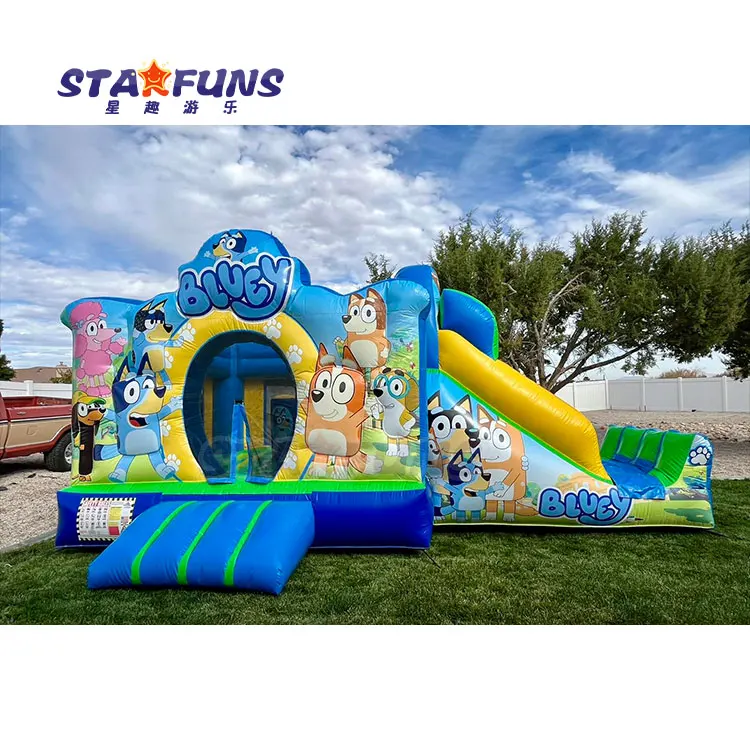 

Прокат коммерческой вечеринки, ПВХ, мультяшный прыгающий дом, замок, надувной надувной замок с горкой на открытом воздухе или в помещении