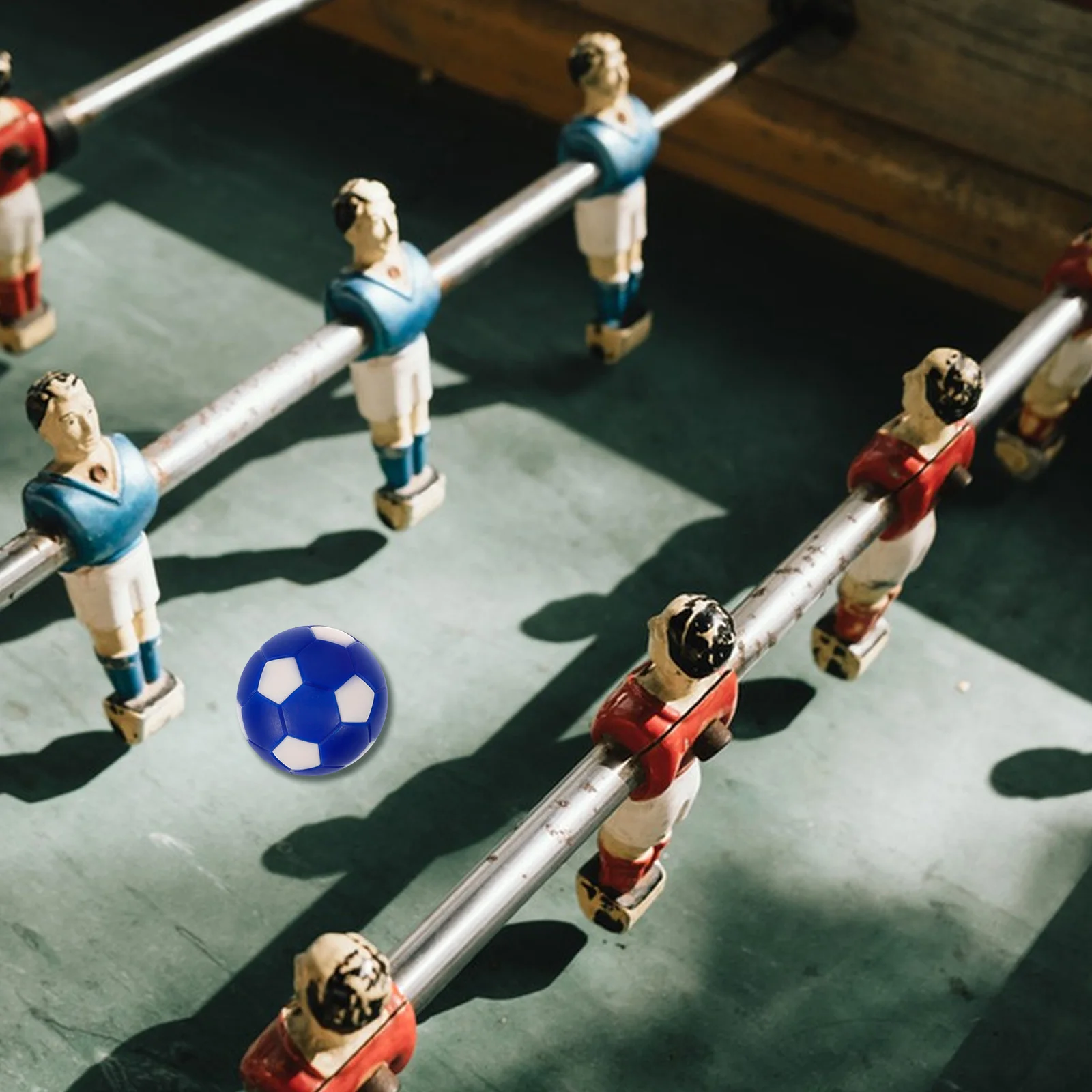 

12pcs Table Soccer Mini Football Machine Game Replacements Desk Soccer Accessories Foosball Balls Replacement Table Football