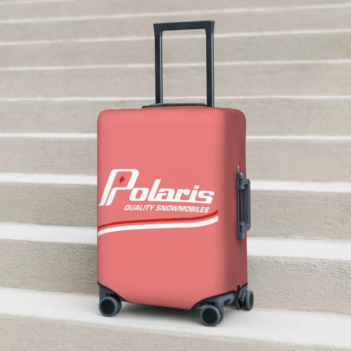 

Polaris Logo Suitcase Cover Protection Elastic Trip Luggage Protector Covers for 18-32 Inch