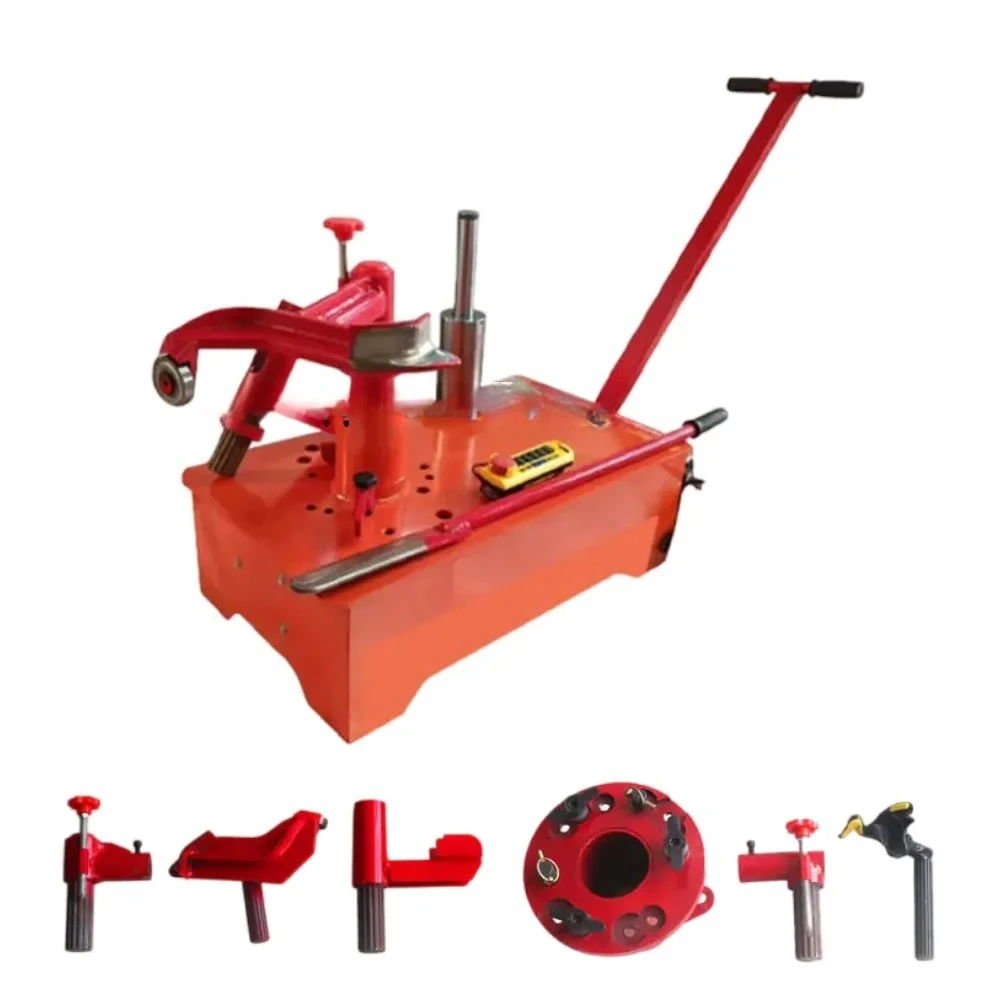 2026-Portable Pneumatic Tyre Changer for Truck and Bus Tires 220V Power Supply Disassembly and Change Machine