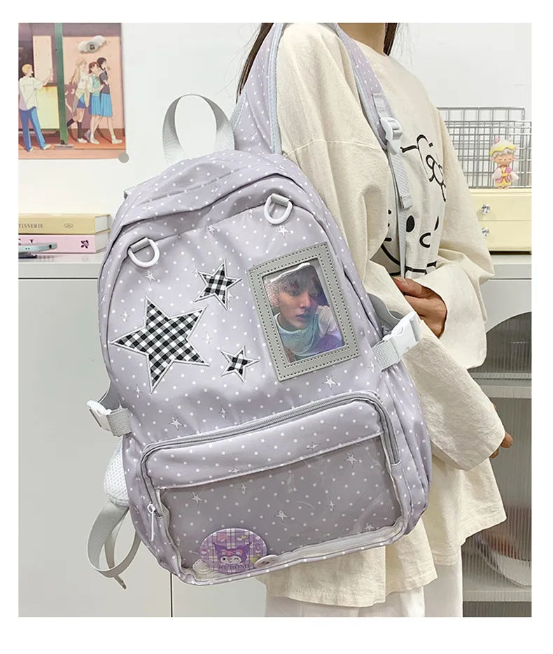 Kawaii Starry Harajuku Ita College Backpack - Limited Edition
