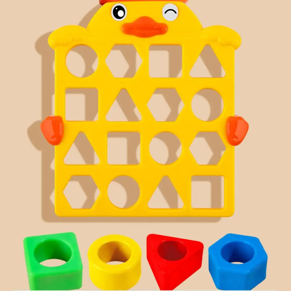 Planche Puzzle géométrique forme correspondant modèle Montessori forme cognitive correspondant jeu de société bricolage reconnaissance Interactive des couleurs