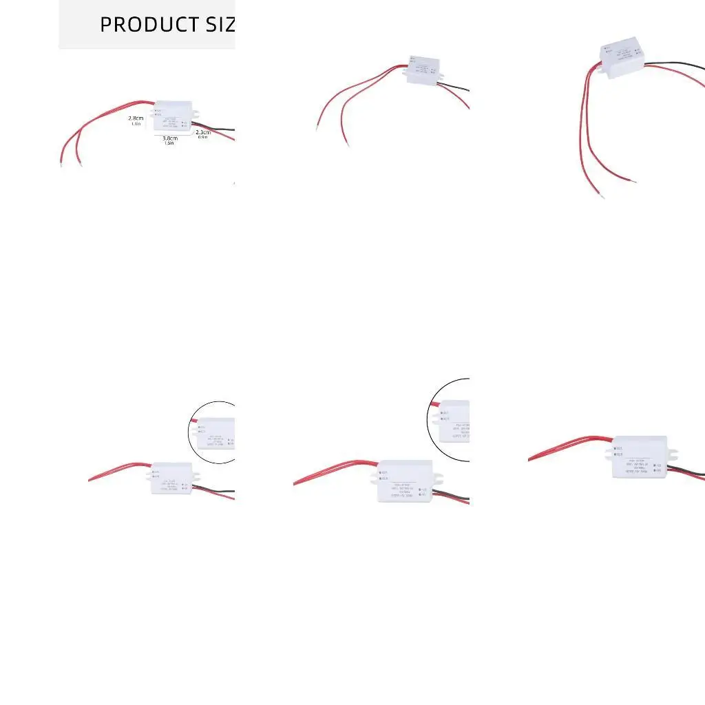 

R53C AC85V~265V to DC15V 200mA Power Adapter Efficient Regulator Module Converter for Low Power Cameras