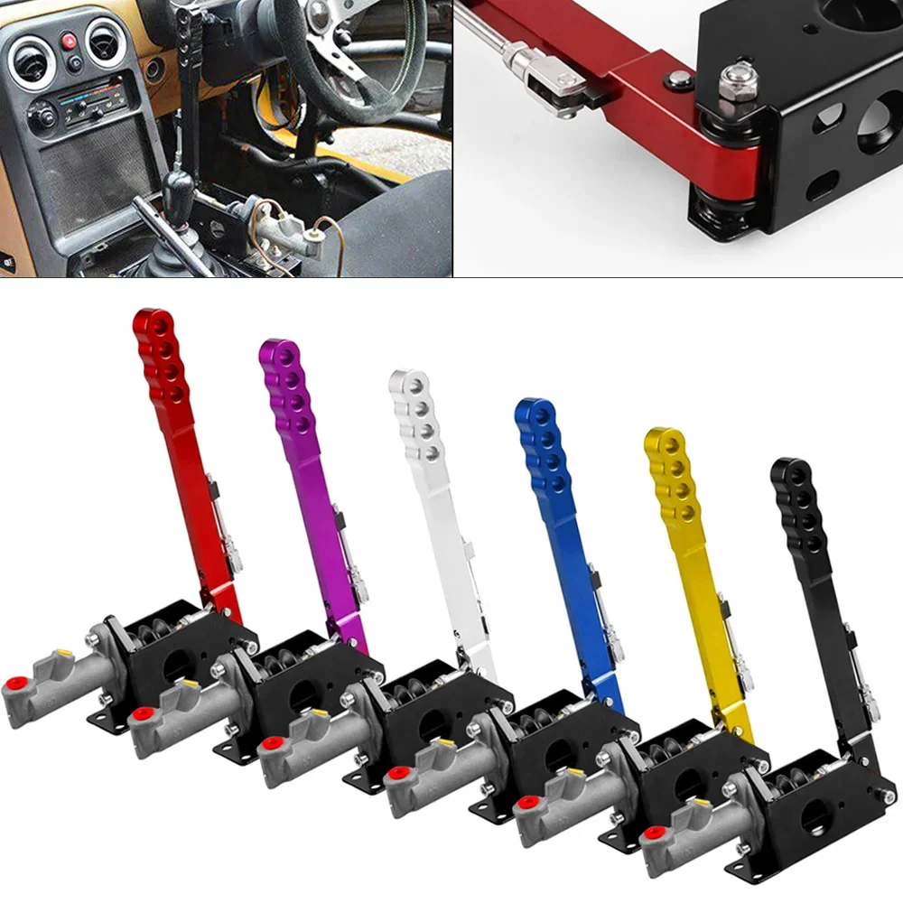 335mm Car Universal Vertical Hydraulic Handbrake Long Handle Hydro Drift Race Handbrake Applicable For Toyota Corolla Ae86 4a-Ge