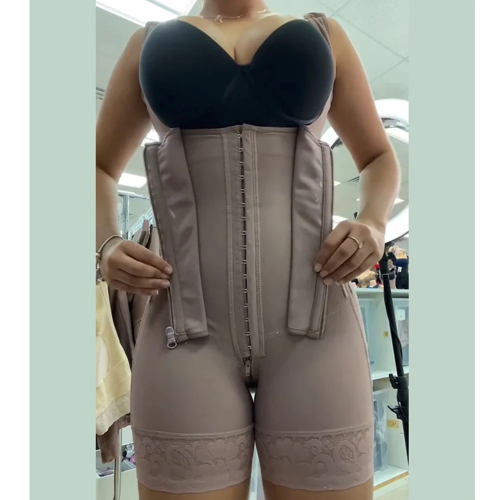 

Modeling Girdle for Women Body Shapewear Waist Trainer Corset Faja Colombianas Shaping High Compression Post Surgery Stage 2 BBL