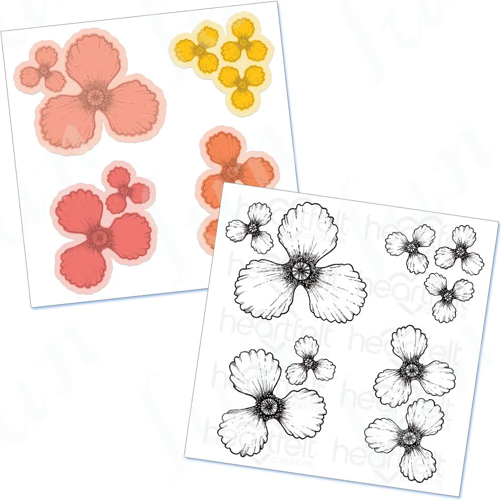 Vining Sweet Pea Clear Stamps and Metal Cutting Dies Sets for Diy Craft Greeting Card Scrapbooking Decoration Template Molds view 2