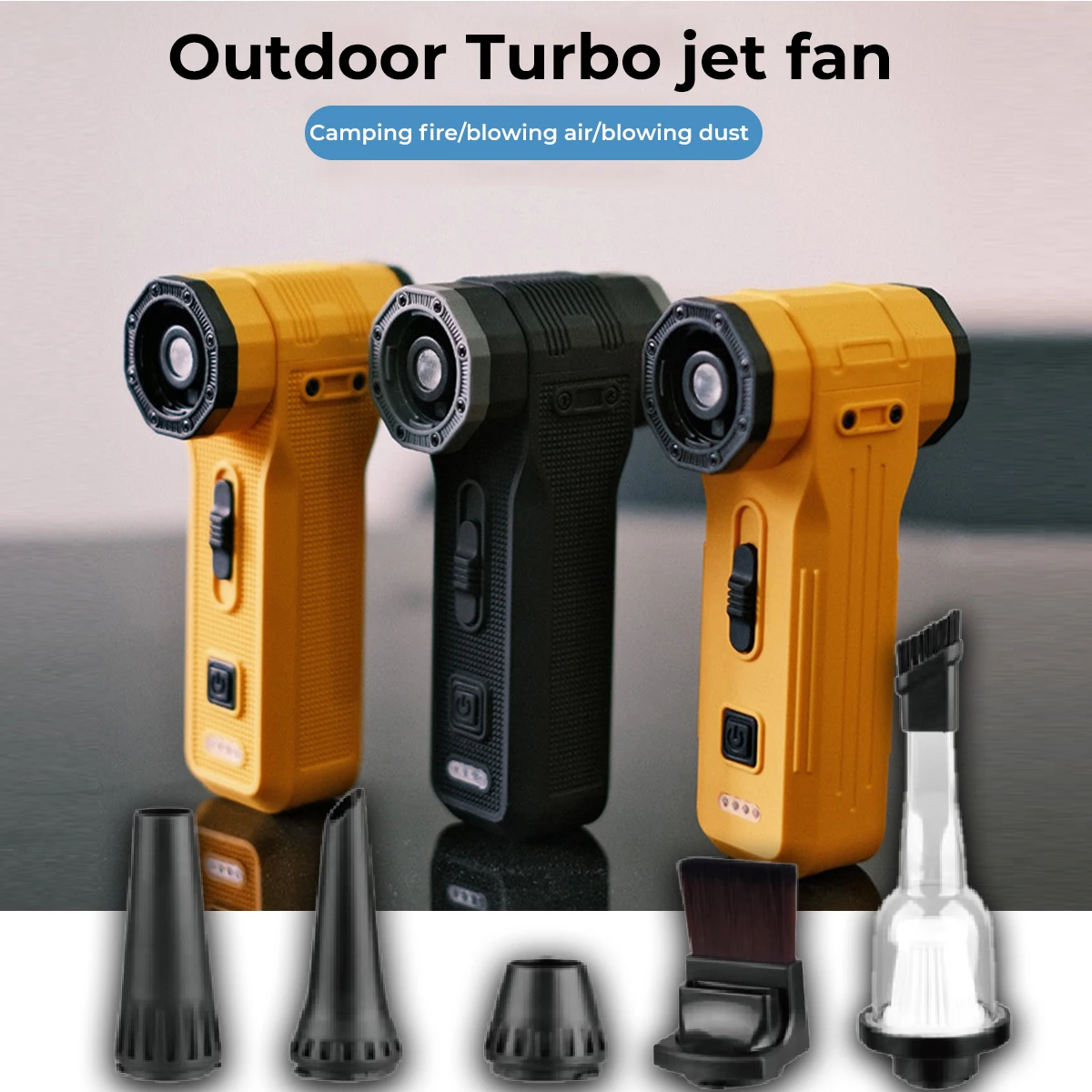 300000 دورة في الدقيقة عالية الطاقة توربو مروحة نفاثة فرش السيارات الكهربائية منفضة الهواء 3 التروس سرعة منفاخ الغبار أداة نظيفة منفاخ هواء قوي