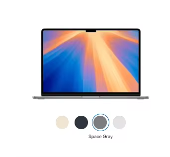MacBook AIR M3 15인치 측면