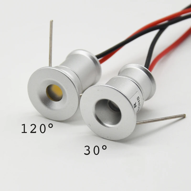 1W IP65 12V 24V ogród zewnętrzny reflektor LED mała żarówka do łodzi lekka szafka schodowa oświetlenie podłogowe szafka kuchenna typu Downlight
