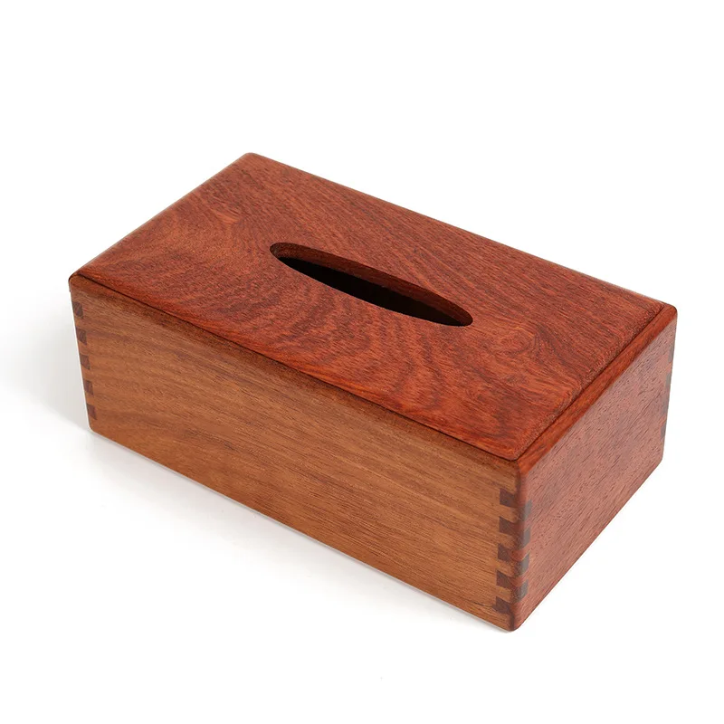 

rosewood pumping carton desktop solid wood tissue box mahogany coffee table big fruit red sandalwood napkin box storage box