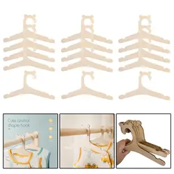 10x/5x Baby Clothes Hangers Display Outfits Shirt Tops Hanging Racks for Kids Girls Boys Room Nursery/Shop/Home Decor