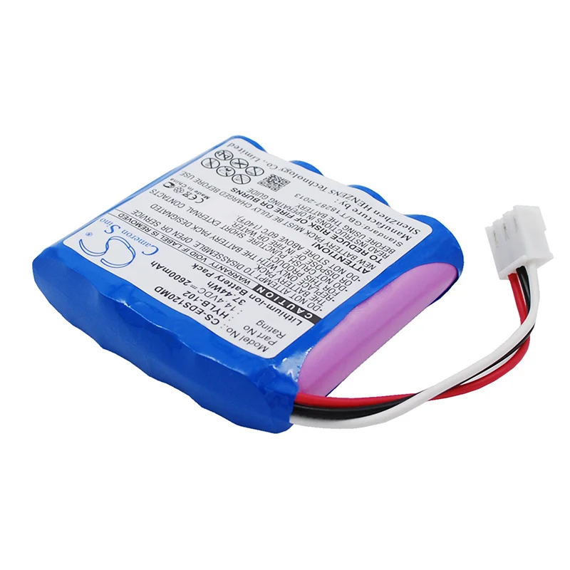 Imagem -02 - Bateria para Mindray Decg03a Se601a Edan Se1 Se3 Se-1200 Se-300a Se-601a Comen Cm1200b Ecg cs 2600mah 3400mah